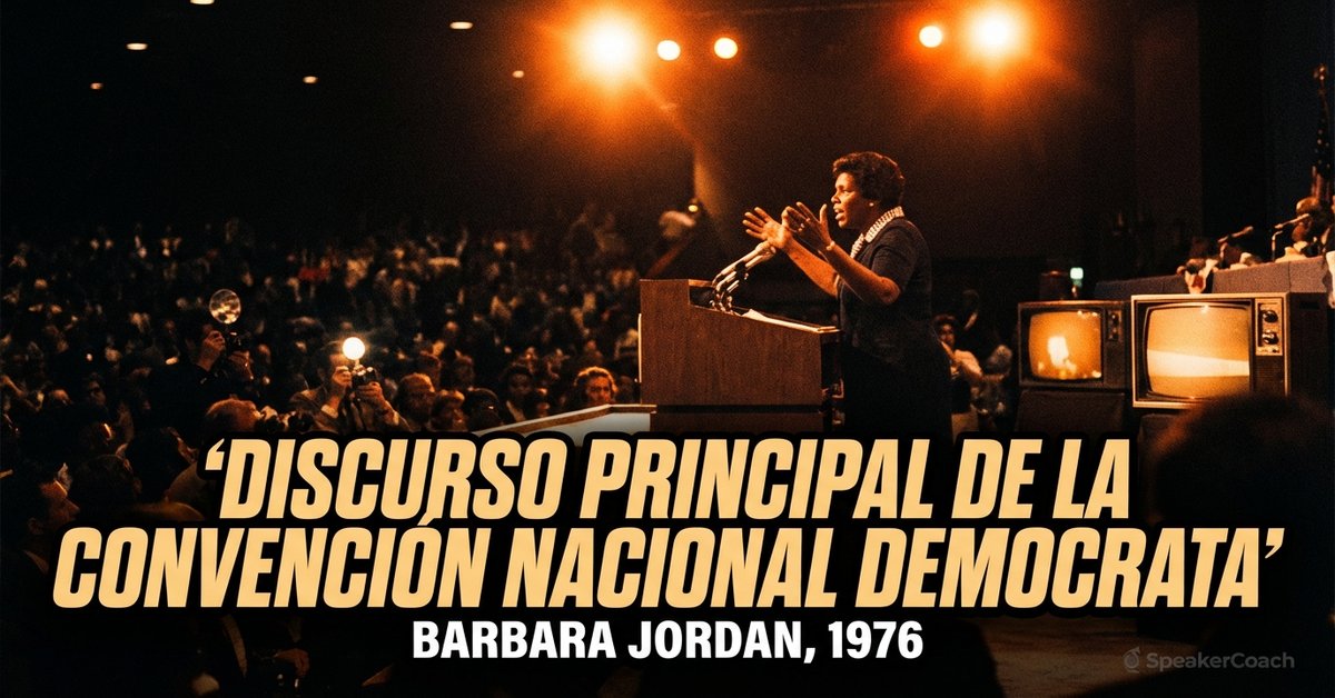 Discurso principal de la Convencion Nacional Democrata