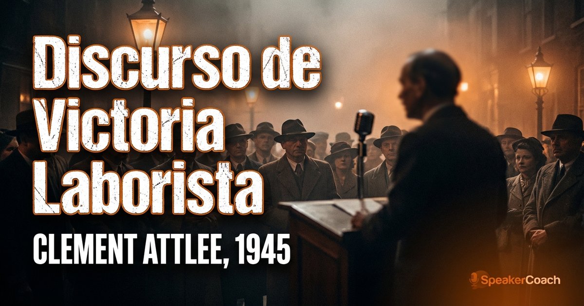 Discurso de Victoria Laborista