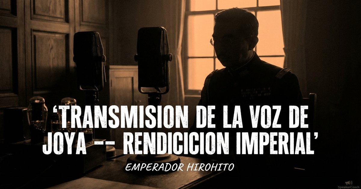 Transmision de la Voz de Joya -- Rendicion Imperial