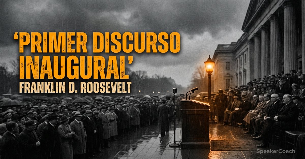 Primer Discurso Inaugural