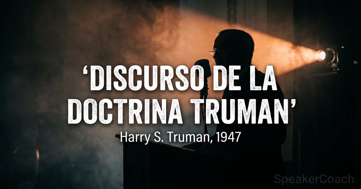 Discurso de la Doctrina Truman