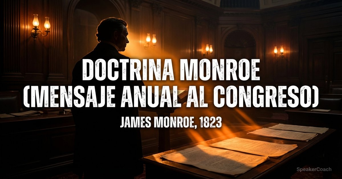 Doctrina Monroe (Mensaje Anual al Congreso)