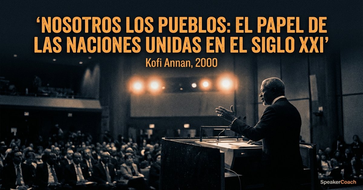 Nosotros los pueblos: El papel de las Naciones Unidas en el siglo XXI