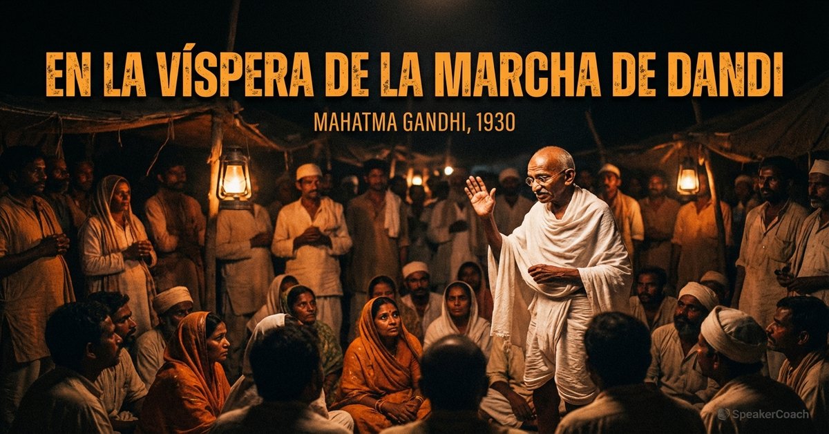 En la Víspera de la Marcha de Dandi