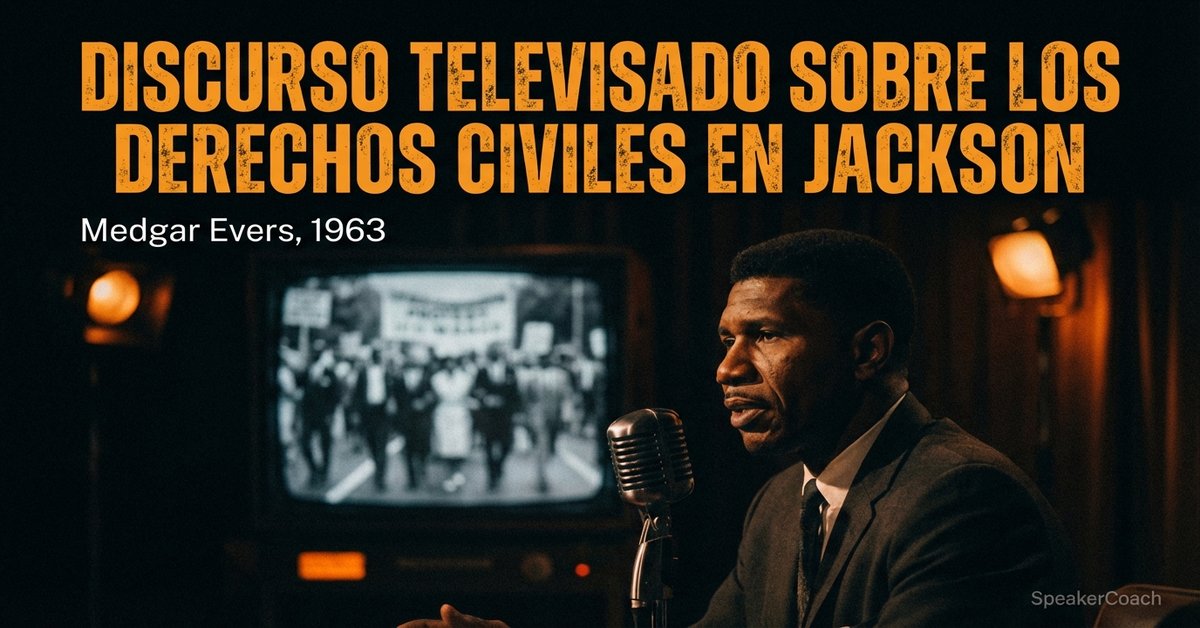 Discurso televisado sobre los derechos civiles en Jackson