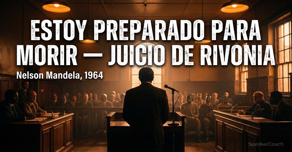 Estoy Preparado para Morir — Juicio de Rivonia