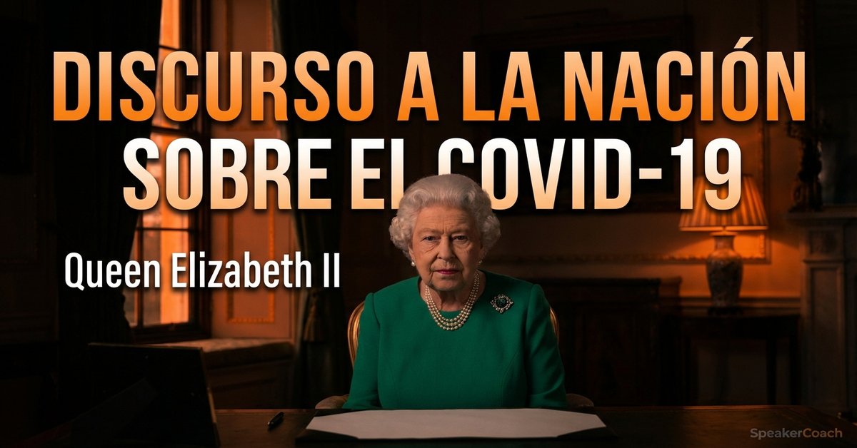 Discurso a la Nación sobre el COVID-19